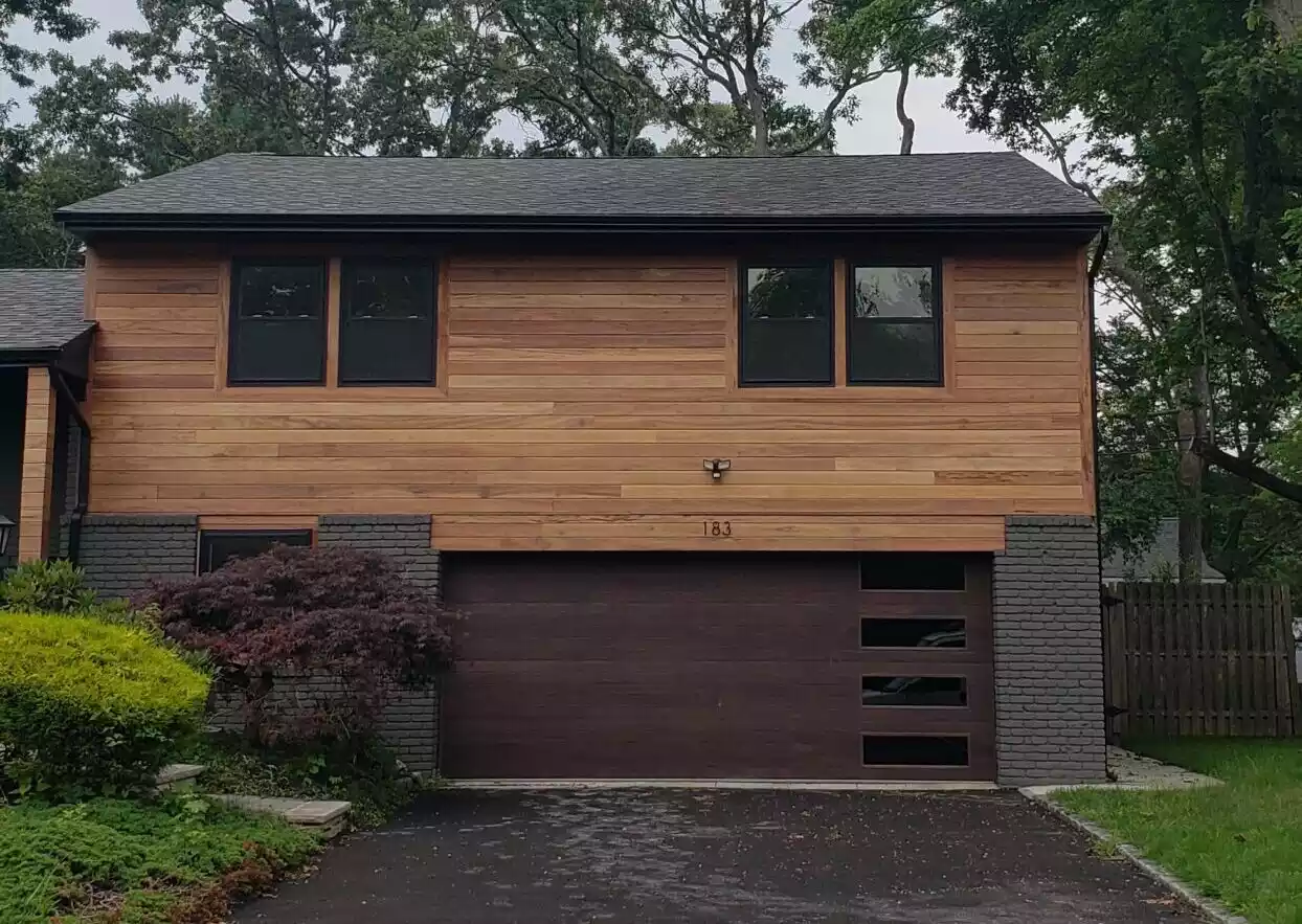 modern garage door